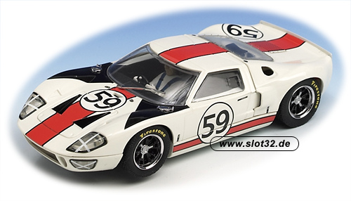 SCALEXTRIC Ford GT 40  # 59 Limited